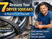 7 Reasons Why Your Dryer Is Squeaking and How to Fix It Without a Technician DIY fix for dryer drum rollers