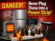 7 Appliances You Should Never Plug Into a Power Strip—It Can Lead to Serious Damage or Worse Do not plug space heater into power strip