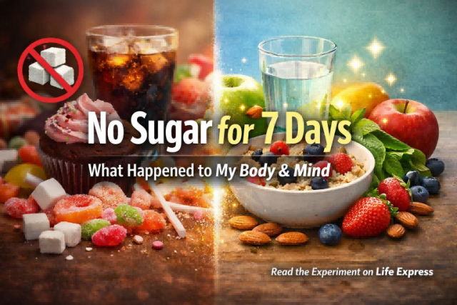 no sugar for 7 days