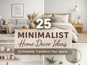 25 Minimalist Decor Ideas to Transform Your Home Minimalist bedroom decor idea with clean lines and neutral colors