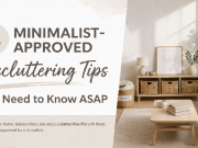 8 Minimalist-Approved Decluttering Tips You Need to Know ASAP Minimalist decluttering tip: declutter your bedroom