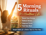 5 Morning Rituals for a Healthier Life healthy morning routine sunlight coffee stretching lifestyle