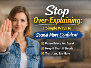 3 Ways to Overcome the Habit of Over-Explaining how to stop over explaining in conversations