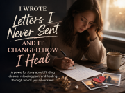 I Wrote Letters I Never Sent—And It Changed How I Heal writing letters I never sent, emotional healing story