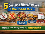 5 Common Diet Mistakes That Could Be Sabotaging Your Health — and How to Avoid Them Healthy balanced meal with vegetables, protein, and whole grains