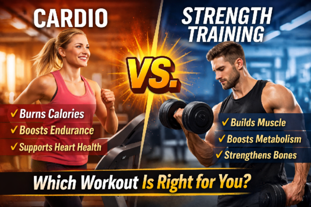 Cardio vs. Strength Training: How to Choose the Best Workout