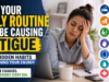 Daily Habits That Drain Your Energy — And How to Fix Them Fast daily routine causing fatigue