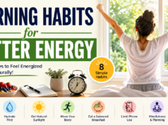 Best Morning Habits for Energy and Productivity (Backed by Science) how to wake up with more energy naturally