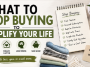 Stop Buying These Items to Save Money and Reduce Stress intentional spending habits