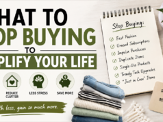 Stop Buying These Items to Save Money and Reduce Stress intentional spending habits