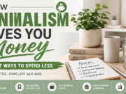 How Living with Less Can Save You Thousands Every Year minimalism saves money concept