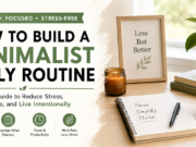Minimalist Daily Routine: How to Simplify Your Day and Reduce Stress minimalist daily routine workspace