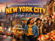Why Everyone Is Fascinated by New York City Lifestyle and Culture New York City skyline representing lifestyle and culture