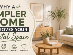 How a Simple Home Can Calm Your Mind and Reduce Stress simple minimalist home improving mental clarity