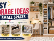 Easy Storage Ideas for Small Spaces That Actually Work easy storage ideas for small spaces in apartment