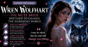 Wren Wolfhart Character Guide: The Mute Bride Destined to Change the Werewolf World The Cursed Alpha’s Mute Bride Character Guides